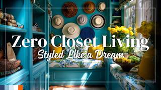 Small Space, BIG Style: Turning a Zero-Closet into a Maximalist Dream Apartment