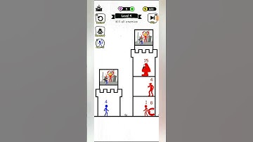 Stick hero tower defense 😍 level 4 #stickman #levelup #maths #shorts