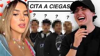 CITA A CIEGAS 1 MUJER VS 5 HOMBRES ❤️