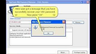 Access and  Excel  VBA Password Recovery.avi