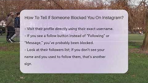How To Tell If Someone Blocked You On Instagram? - Everyday-Networking