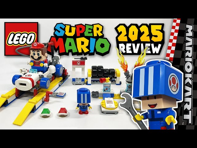 LEGO Super Mario Kart Toad's Garage (72035) - 2025 Set Review