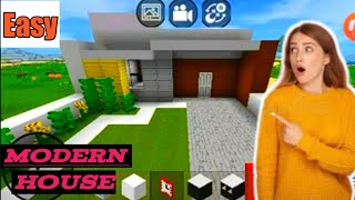 Mini Block Craft House - Crafting Awesome House || Cool Girl screenshot 4
