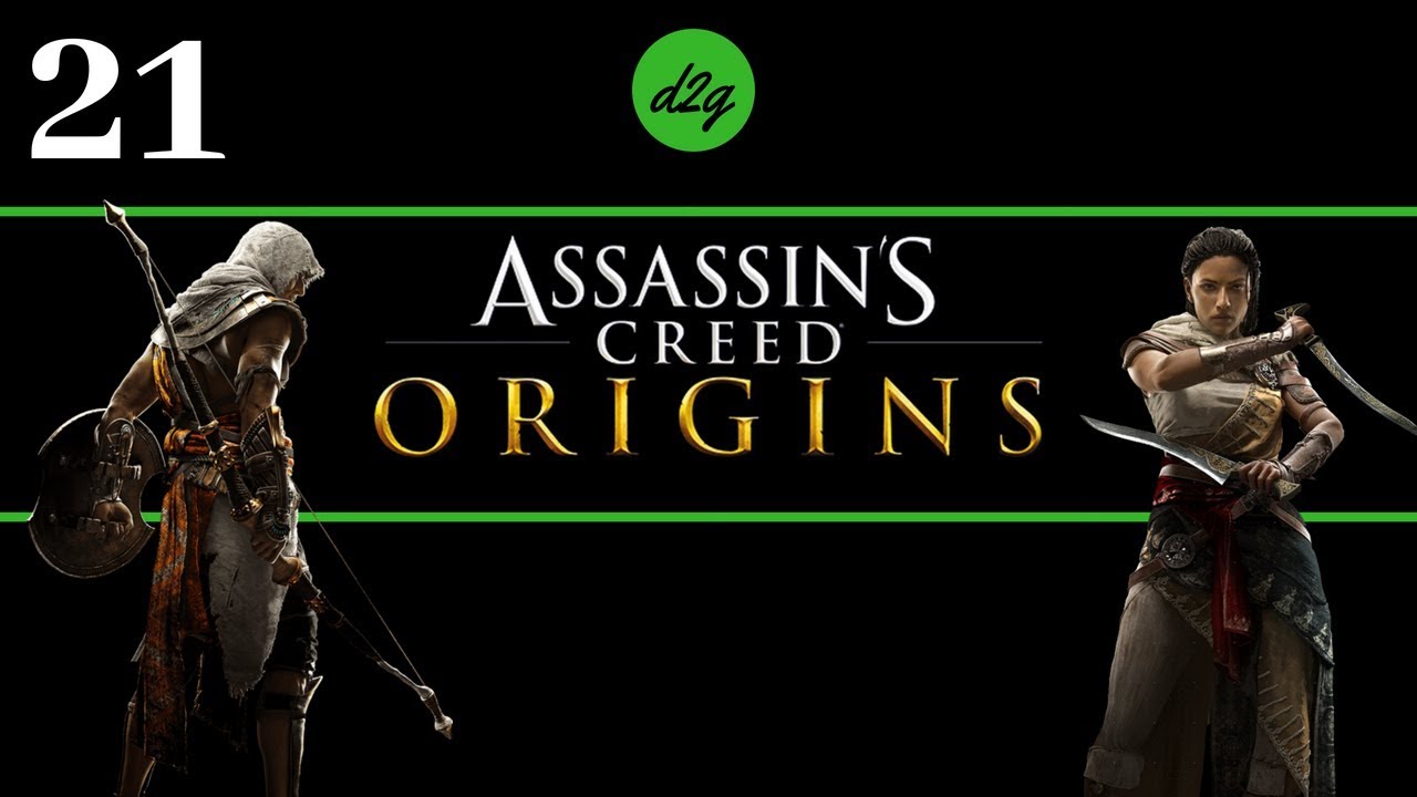 Assassin's Creed Origins Long Walkthrough Hard Difficulty Part 21 [No