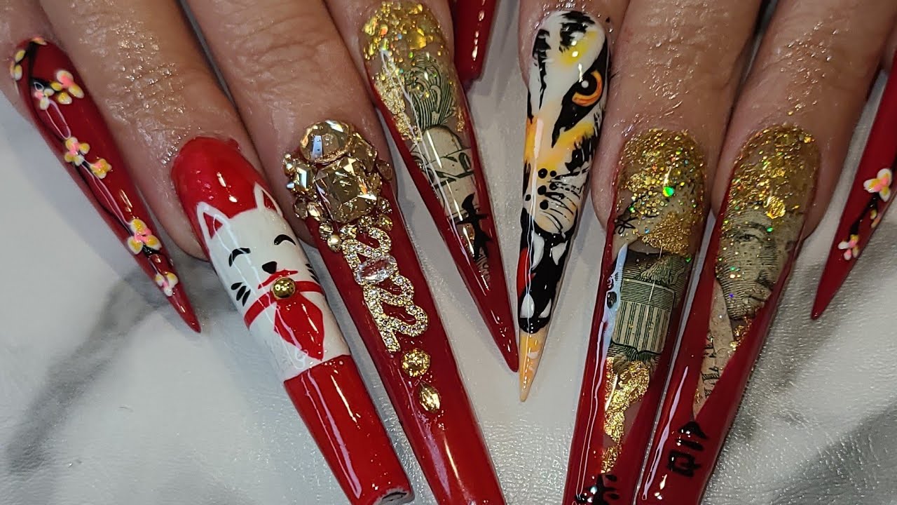 Zulay's Nails on Instagram: New year Nails 💅 Yay or nay Products