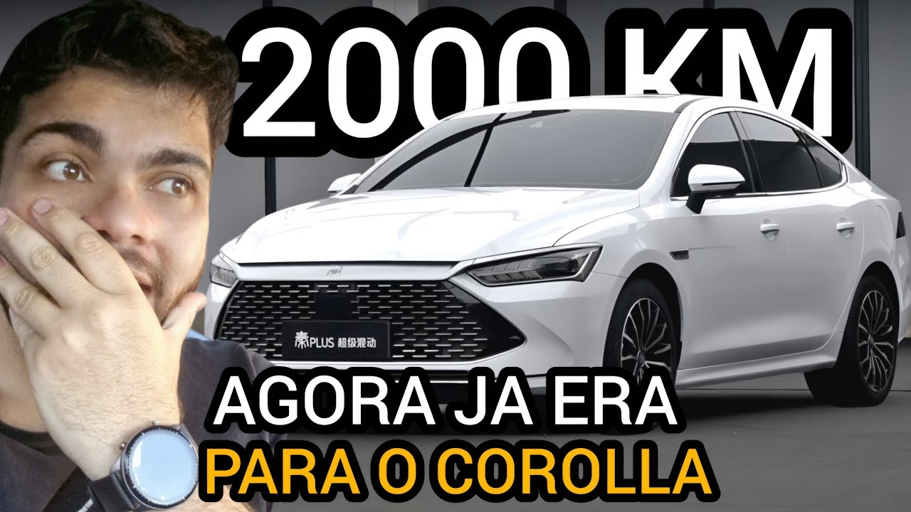 BYD REGISTRA NOVO MODELO BARATO NO BRASIL:QIN PLUS