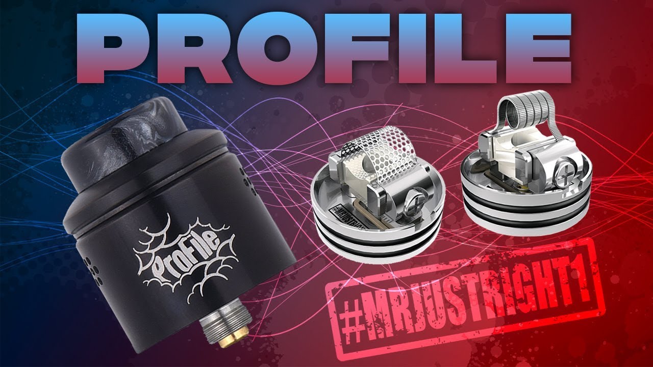 clickmate vape france Buy Authentic Wotofo Profile RDTA Silver Atomizer w/ BF Pin main image 1