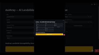AASHRAY | AI-Based Flash Flood & Landslide Early Warning System | SIH 2026 | SIH26192