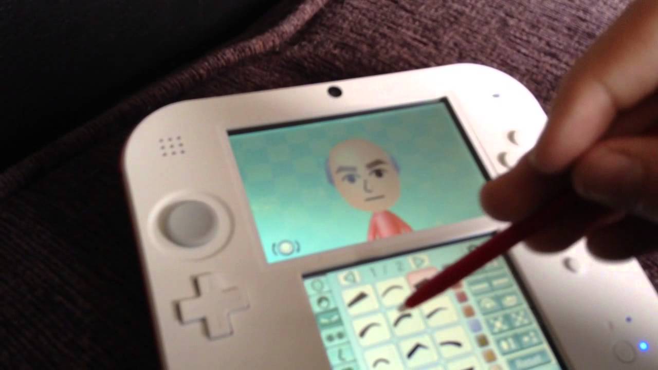 How to make an Old Man (Nintendo 3DS Mii Maker) YouTube