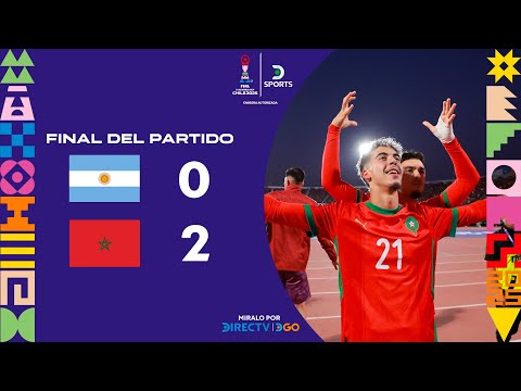 ¡#MARRUECOS ES EL NUEVO CAMPEÓN SUB20! | Argentina 0–2 Marruecos | Resumen