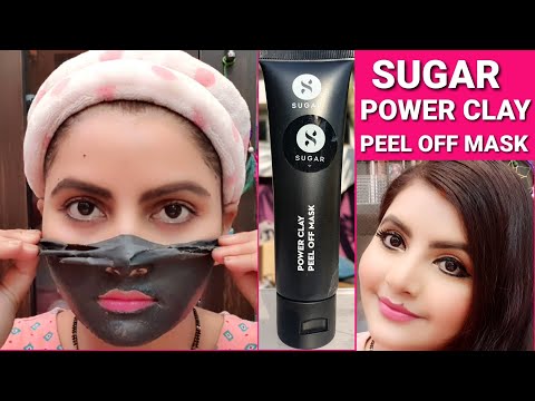 ब्लैकहैड्स निकालने का सबसे आसान तरीका |SUGAR POWERCLAY PEELOFF MASK | RARA | HOW TO REMOVE BLACKHEAD