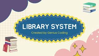 Information Assignment OOP Presentation (Title: Library Management System) Guide