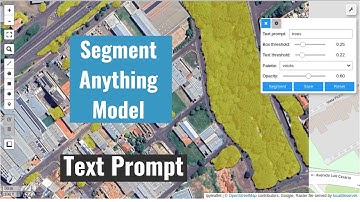 Segmenting remote sensing imagery with text prompts using the Segment Anything Model