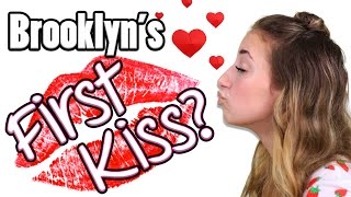 Did Brooklyn Get Her First Kiss? | Brooklyn and Bailey