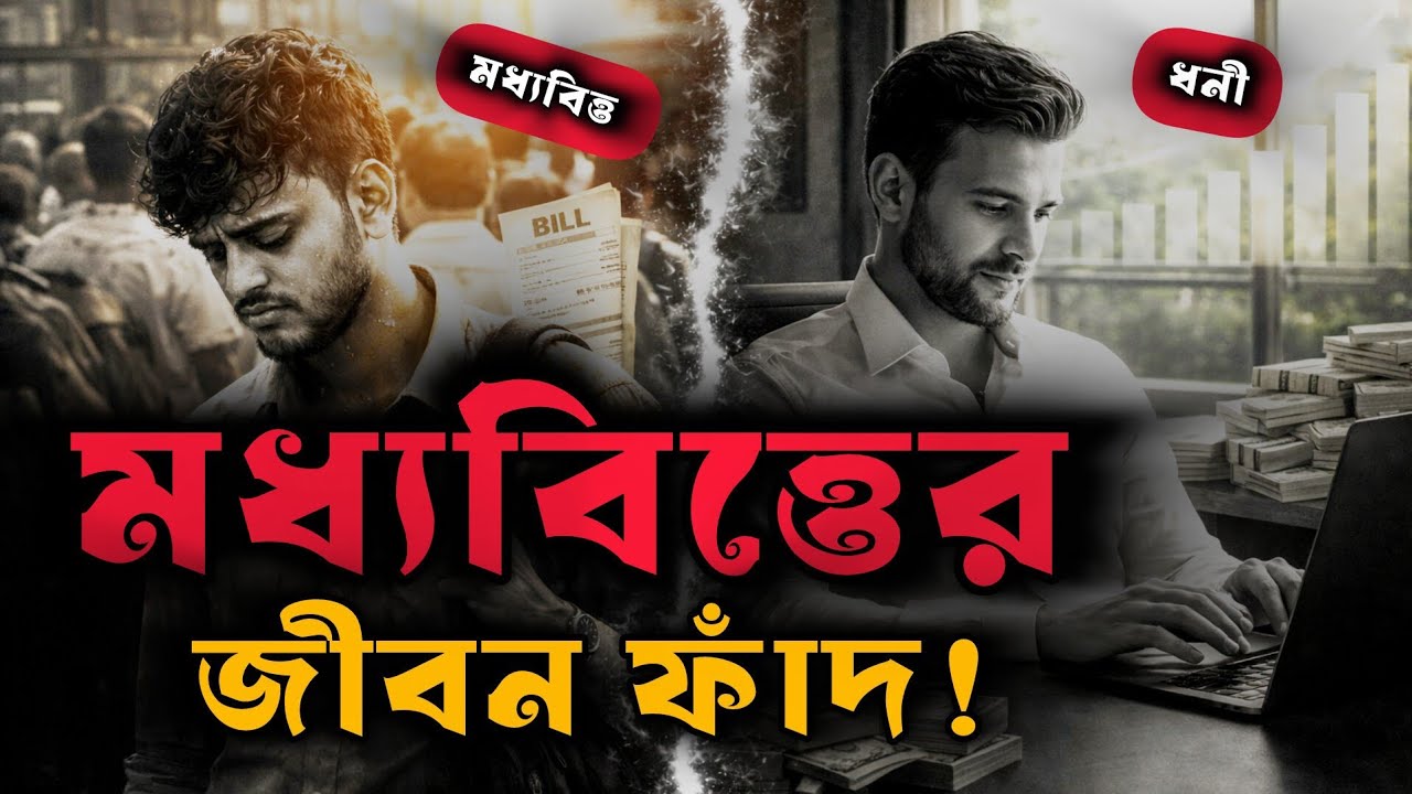 মধ্যবিত্তেরা  সারাজীবন কাজ করেও ধনী হয় না কেন?
