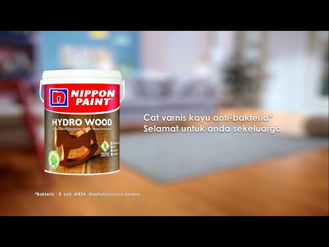  Nippon  Paint  Hydro Wood Cat  Varnis Kayu Anti bakteria 