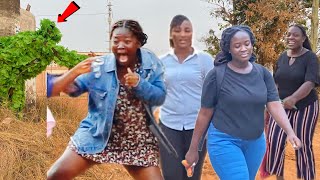 SHE COULD HAVE FAINTED! BUSHMAN PRANK ON PRETTY LADIES