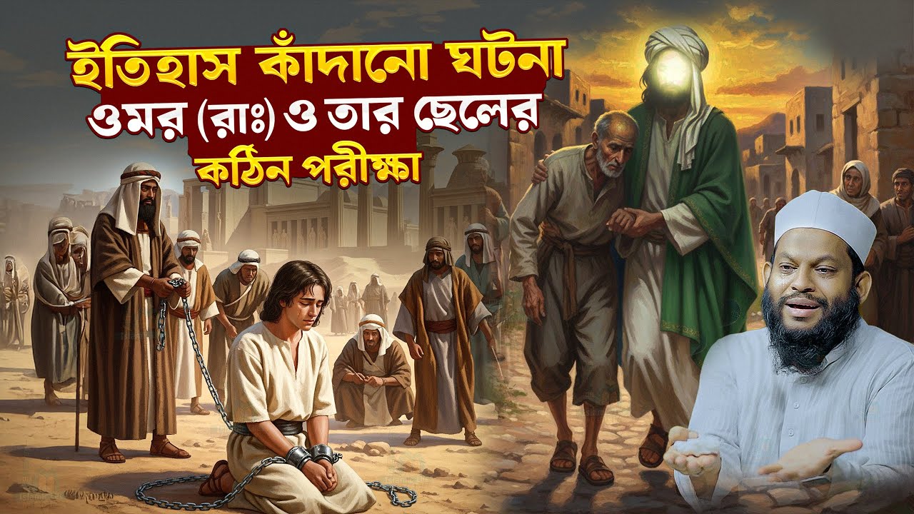 ইতিহাস কাঁদানো ঘটনা, ওমর (রাঃ) ও তার ছেলের কঠিন পরীক্ষা । বাংলা ওয়াজ  | Bangla waz