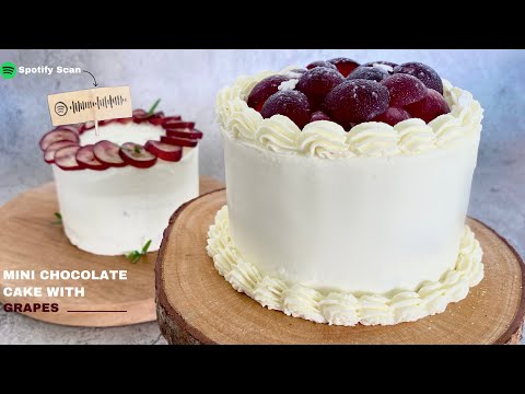 Video: Chocolate Cake With Grapes