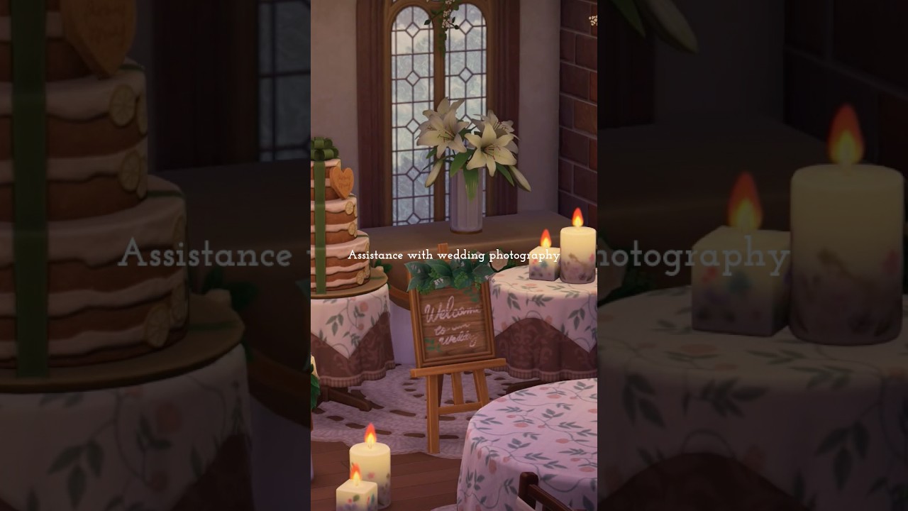 ãŠã§ãã£ã³ã°ãã©ãæ®åœ±ã®ãæäŒãðžãã€æ£®Vlogð³ #animalcrossingnewhorizons #animalcrossing #acnh #ãã€æ£® #ãã€ãŸãã©ãã¶ã€ã®æ£® #vlog