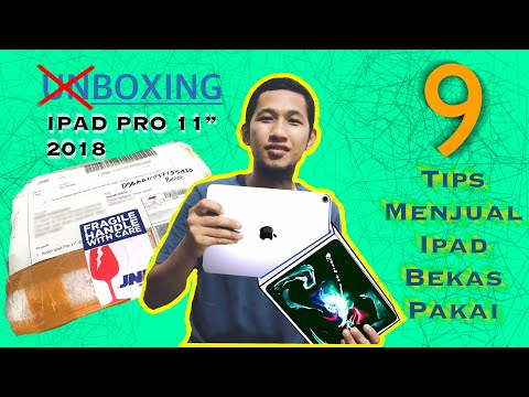 UNBOXING IPAD PRO 2017 SECOND(BEKAS) HARGA ANJLOK unboxing ipad pro second dengan kualitas yang baik. 