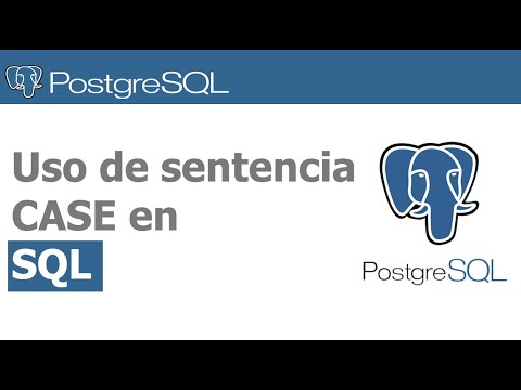 Video: ¿Qué significa caso cuando en SQL?