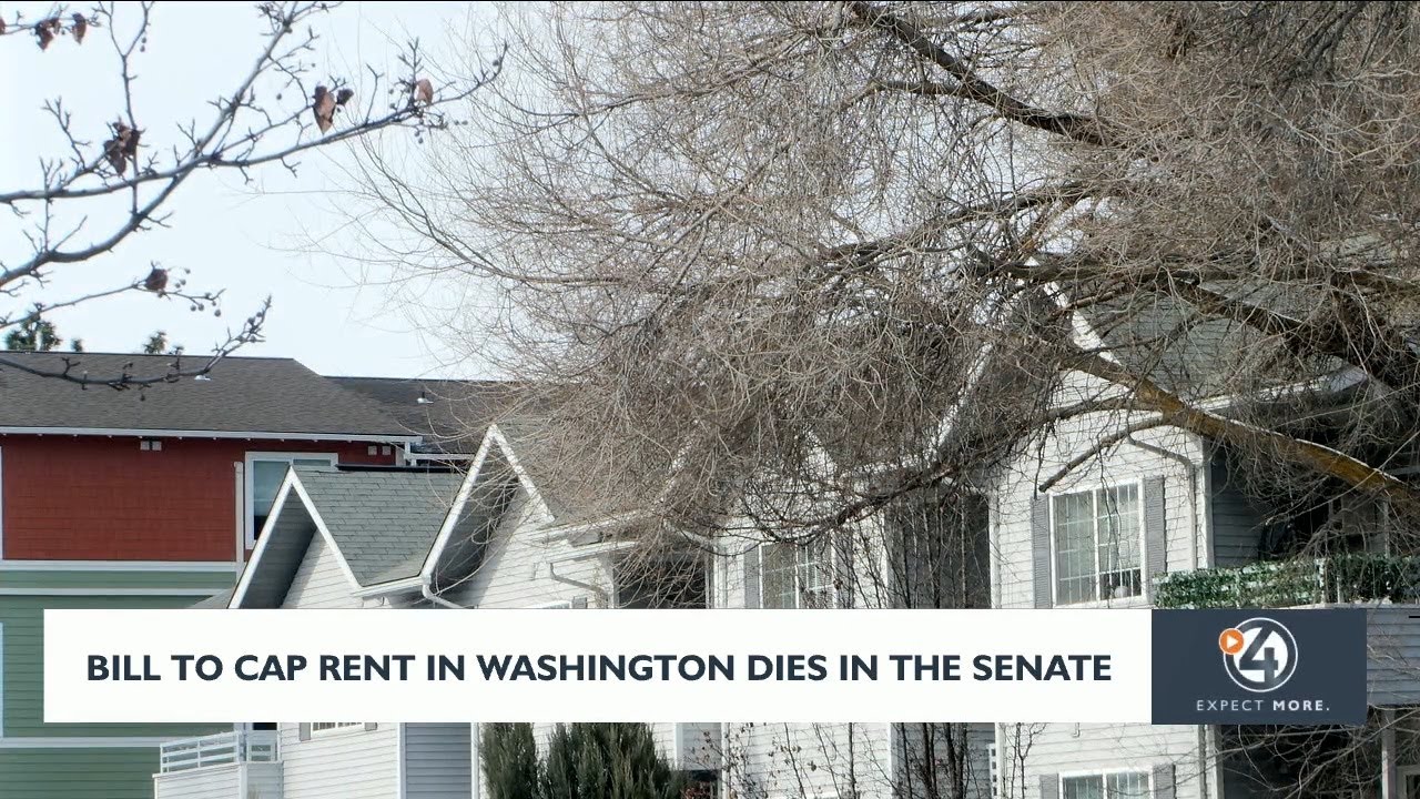 Washington rent cap bill dies in Senate - YouTube