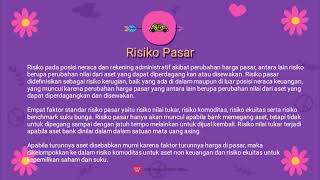 Penerapan Risiko pada perbankan syariah (Risiko Pasar, Risiko Kredit, Risiko Likuiditas) Kelompok 4