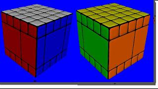 5x5 Grigr's CHIMERA CUBOID V4 BANDAGED ALGORITHMS.