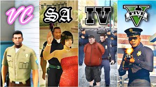 How to Join Police(COP)👮 in GTA Games? | Arrest Criminals