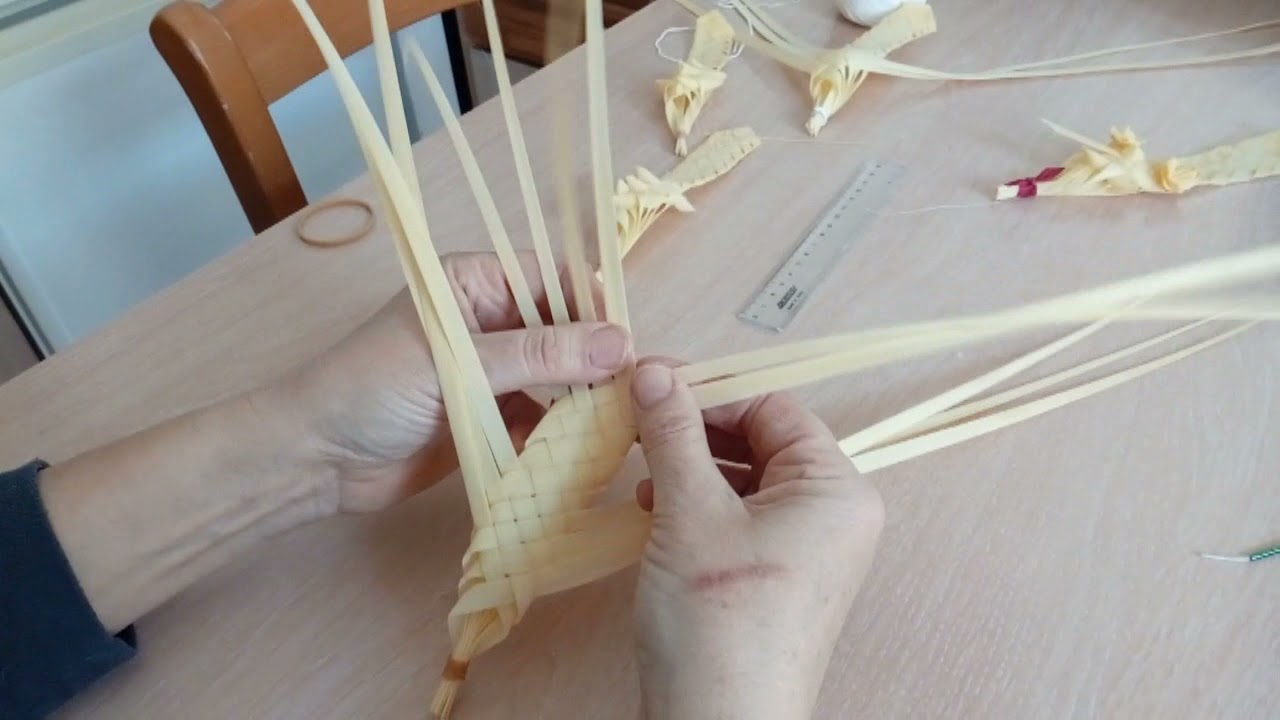 Palma Intrecciata per la domenica della palme