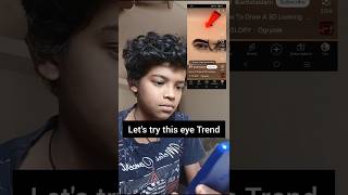 3d moving eyes 👀 🤯Trend 📈 ll tutorial ll #shorts #art #drawing