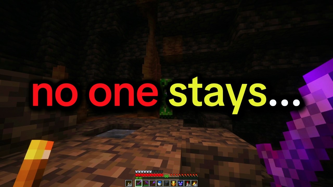 no one ever stays...