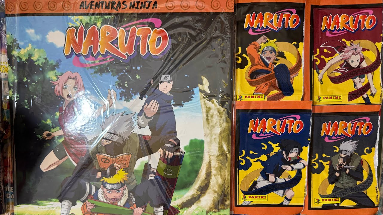 Boîte de 36 pochettes - PANINI - NARUTO - Les aventures d'un ninja - 180 stickers
