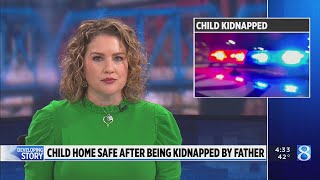 Child kidnapped by father found safe in Wyoming