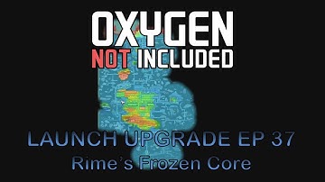 Oxygen Not Included Launch Upgrade Rime Frozen Core Ep 37 Setting up piping for Oil Well