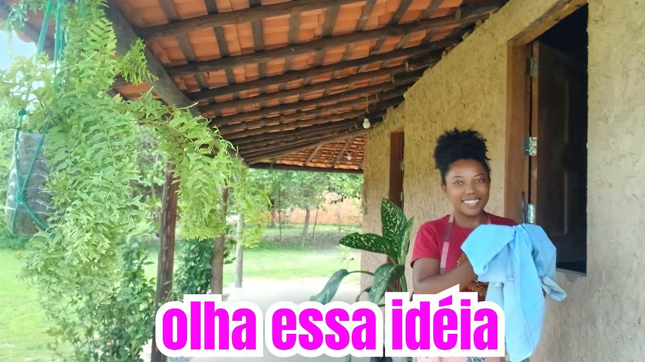 Olha essa idéia que fiz para facilitar o dia a dia do meu marido na roça