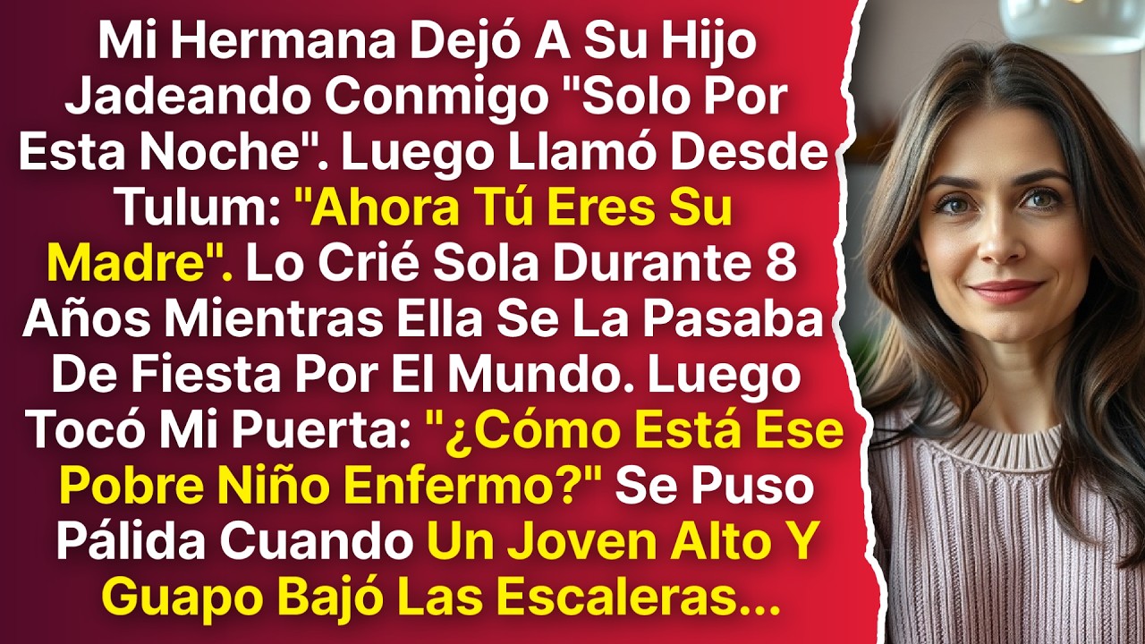 Mi Hermana Dejó A Su Hijo Enfermo Conmigo Y Desapareció Con Su Novio. 8 Años Después Regresó...