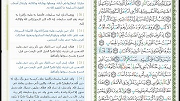 Surat Sad - 38 - القرآن الكريم بصوت محمود خليل الحصري - سورة ص