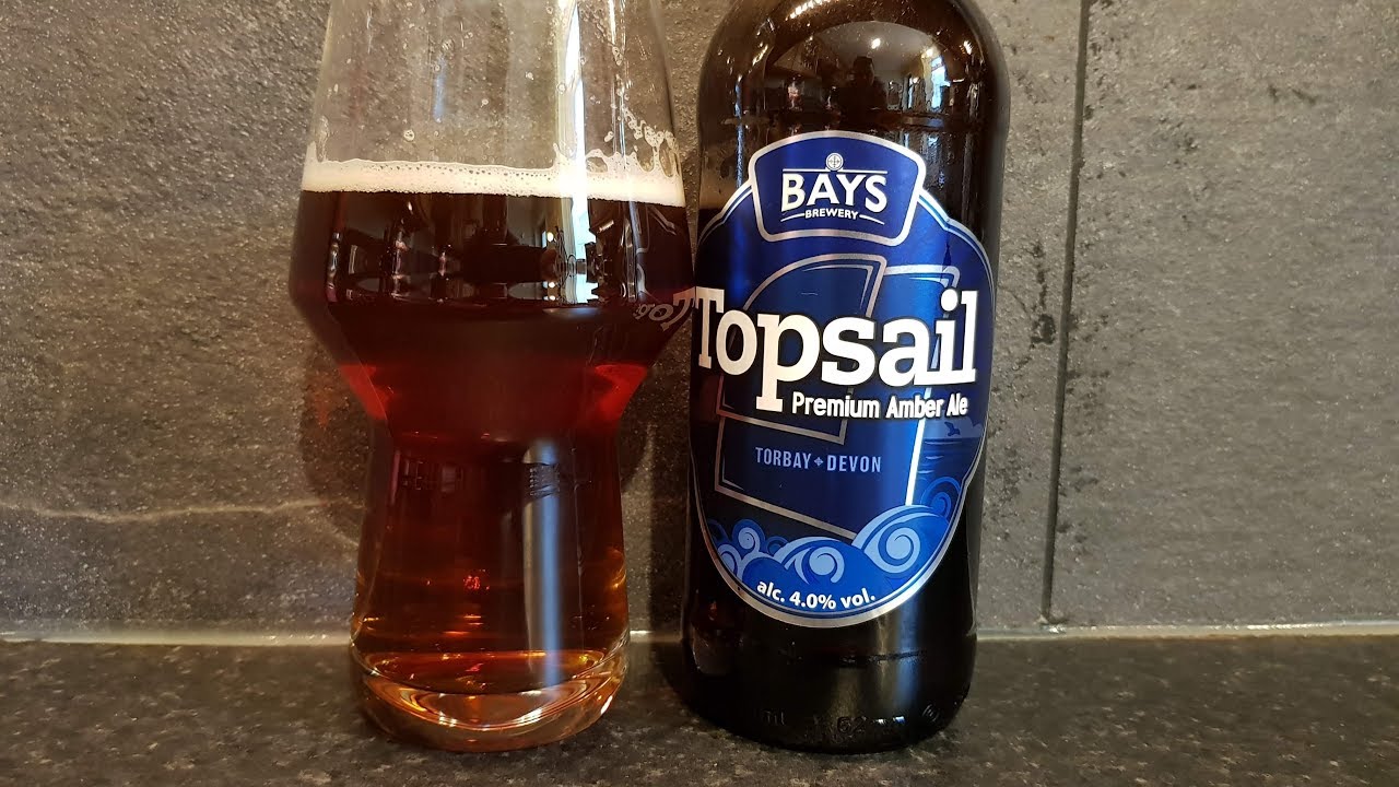 Bays Topsail Premium Amber Ale By Bays Brewery British Craft Beer