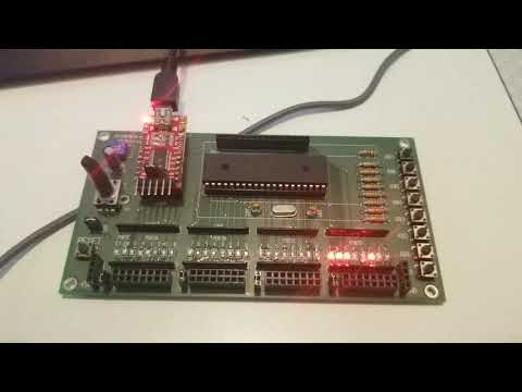 Ece 376 lab 1:binary clock