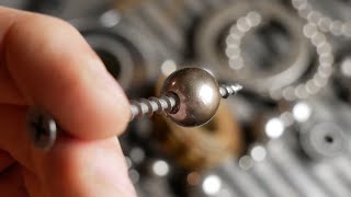Is it possible to drill a BALL from a BEARING ???