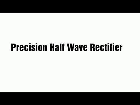 Precision Half Wave Rectifier||Every Circuit Simulation||Android App||