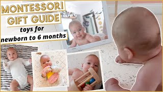 Montessori Baby Toys For 0 to 6 Months | Newborn Gift Ideas!