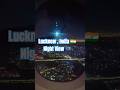 Lucknow Flight ✈️ View 🌃 Night Lights | #viral #trending #youtubeshorts #lucknow #airport #youtube