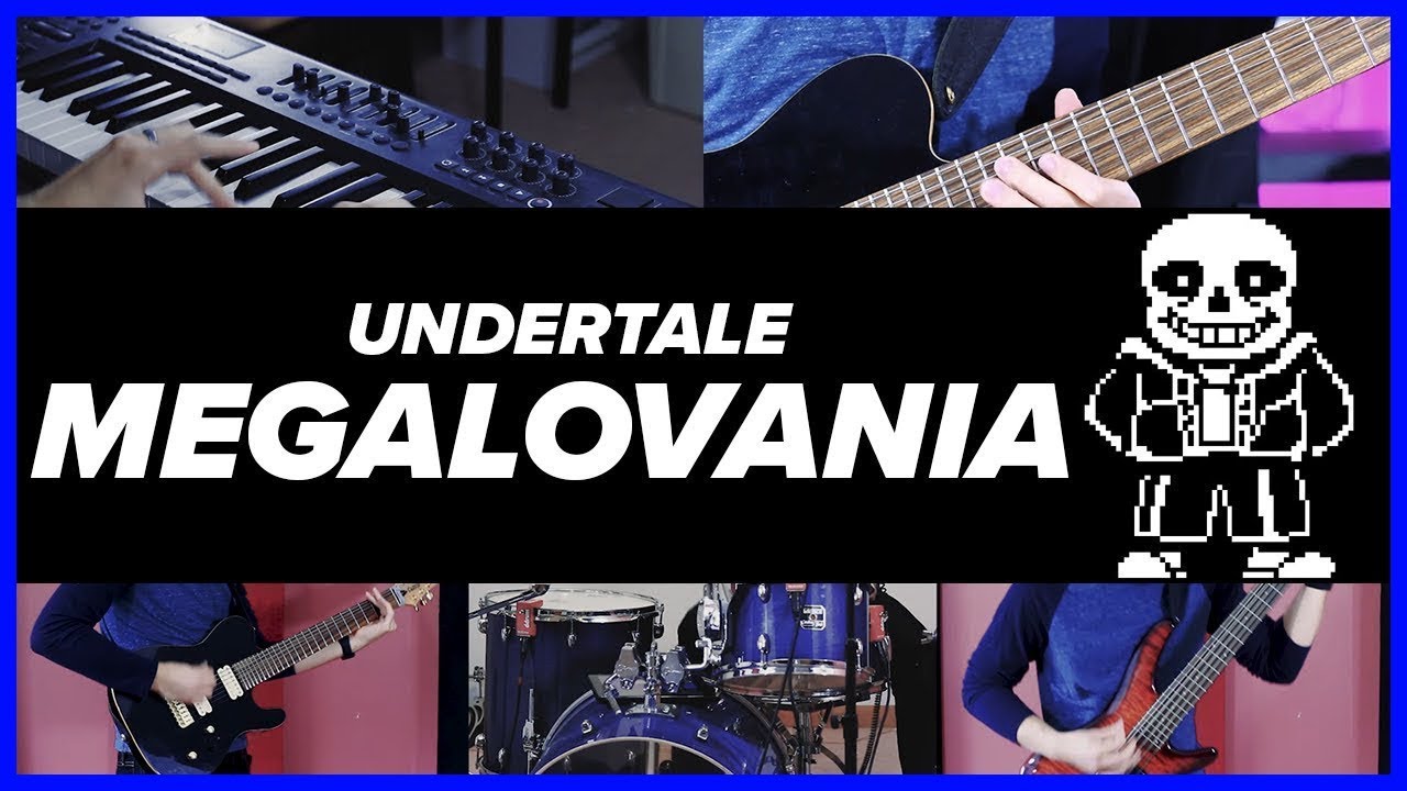 Undertale Megalovania (Metal Guitar Cover) YouTube