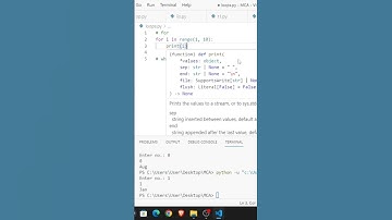 Loops in Python #python #coding #shorts #trending