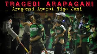 MENGENANG TRAGEDI ARAPAGANI  (Arogansi Aparat Tiga Juni) Stadion Gelora 10 November Surabaya