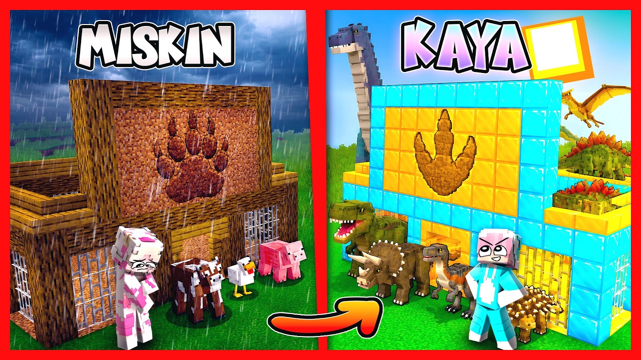 ATUN & MOMON BUKA KEBUN BINATANG DARI MISKIN SAMPAI KAYA !! Feat @sapipurba Minecraft