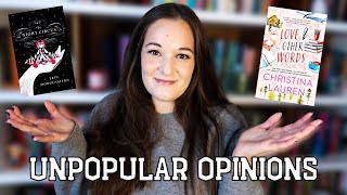 My Unpopular Book Opinions